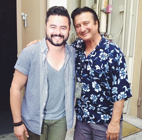 Got to meet Steve Perry.JPG